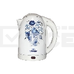 Чайник электрический Добрыня DO-1214 ГЖЕЛЬ, фото 1