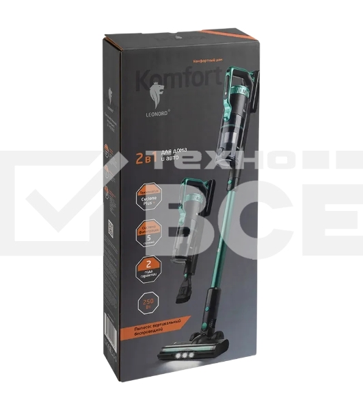 Пылесос вертикальный LEONORD LE-1406 BLDC