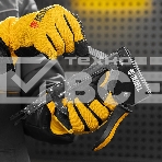 Степлер Denzel металл., скобы в комплекте, плавная регулировка удара, 2К рукоятка, тип 53, 4-14 мм, фото5