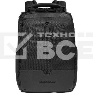 Рюкзак мужской Piquadro Marcel CA6823W138/N черный ткань/натур.кожа