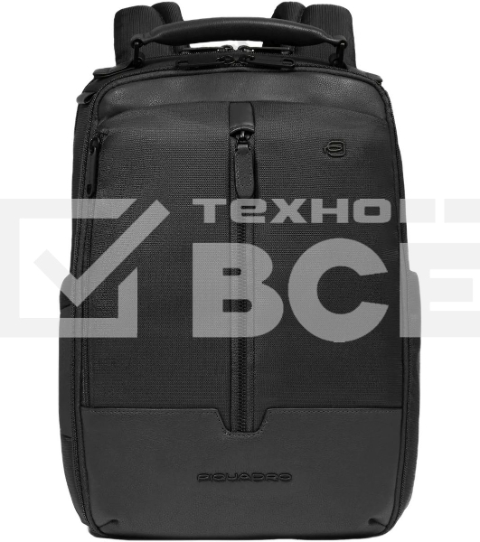 Рюкзак мужской Piquadro Marcel CA6823W138/N черный ткань/натур.кожа