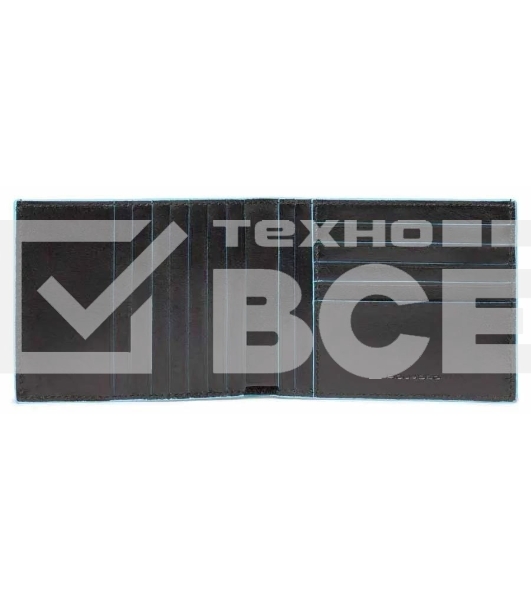 Кошелек мужской Piquadro Blue Square PU1241B2R/N черный натур.кожа