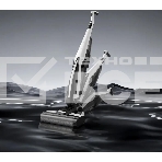 Пылесос вертикальный Deerma VXPD141 черный/белый, питание от аккумулятора, 253 Вт, уборка влажная/сухая, пылесборник 0.55 л, фото2