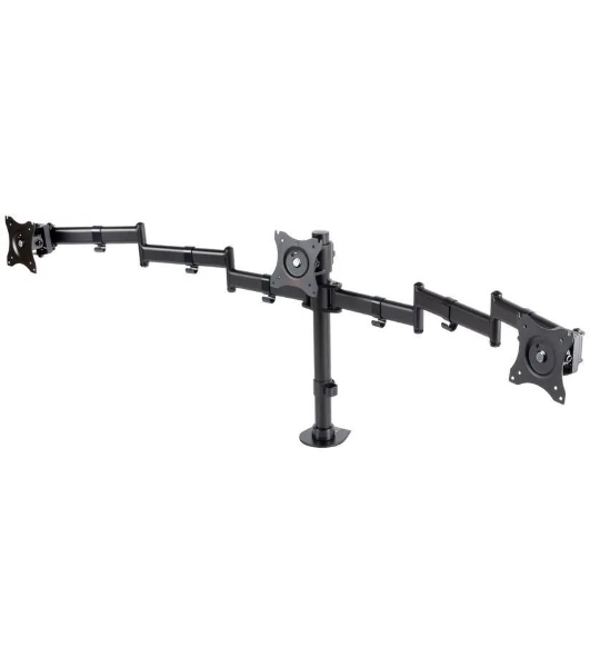 Кронштейн для мониторов Arm Media LCD-T15 черный 15'-32' макс.30кг настольный поворот и наклон верт.перемещ.