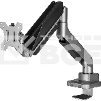 Кронштейн для мониторов Ultramounts UM717 серебристый 17'-49' макс.18кг крепление к столешнице поворот и наклон, фото8