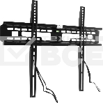 Кронштейн для телевизора Kromax FLAT-1 черный, 32'-90' макс. 65 кг, настенный, фиксированный, фото 1