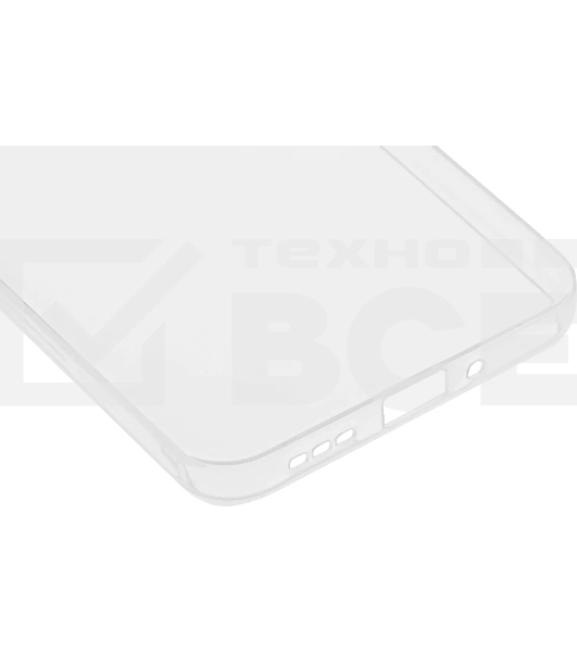 Чехол (клип-кейс) BoraSCO для Xiaomi Redmi 13C Silicone Case прозрачный (72840)