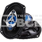 Колонки автомобильные Kicx GX-693 200Вт 92дБ 4Ом 15x23см (6x9дюйм) (ком.:2кол.) коаксиальные трехполосные, фото 1