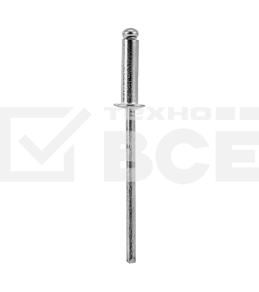 Заклепки алюминиевые Denzel, 1/8'-1/2', 3 х 12 мм, 50 шт.