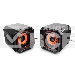 Акустическая система 2.0 Gembird SPK-405, пассив. излучатели, черный, 5 Вт, рег. громкости USB-питание, фото6