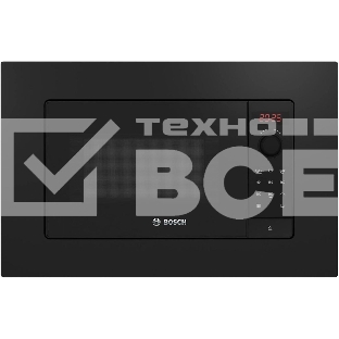 Микроволновая печь Bosch BFL623MB4 черный (встраиваемая)