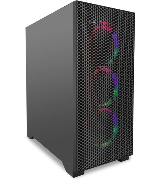 Компьютер IRU Tactio 520B6GP TWR Ryzen 5 7600 (3.7) 32Gb SSD 1Tb RTX 5060TI 8Gb FreeDOS GbitEth 750W черный (RUS) (2130961)