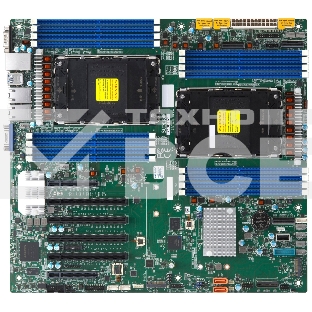 Материнская плата Supermicro MBD-X13DAI-T-B, сокет LGA1700, Intel C741, DDR5, 16xDDR5, 5xPCIe 5.0 x16, 2xM.2, 2xSATA, E-ATX