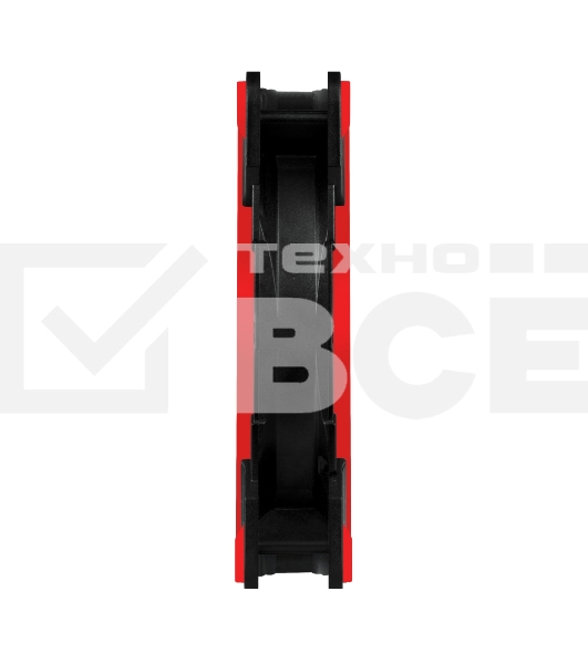 Вентилятор для корпуса Arctic BioniX P120 черный/красный, 120 мм, 2100 об/мин, 24 дБ, 4 pin