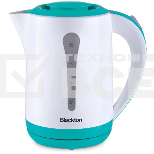 Чайник Blackton Bt KT1730P белый/бирюзовый, 2200 Вт, 2.5 л
