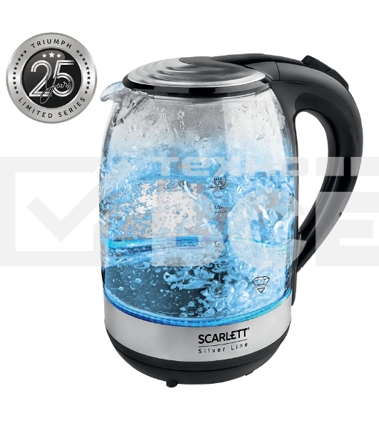 Чайник Scarlett SC-EK27G48 SILVER