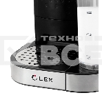 Кофеварка рожковая LEX LXCM 3503-1 черный, молотый 0.7 л, 1500 Вт, 15 Бар, фото8