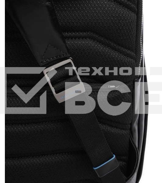 Рюкзак мужской Piquadro Blue Square CA6591B2/N, кожа, черный