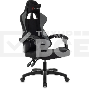 Кресло игровое Zombie Void черный/серый