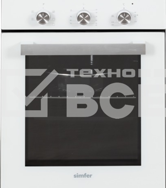 Электрический духовой шкаф Simfer B4EC16022 белый