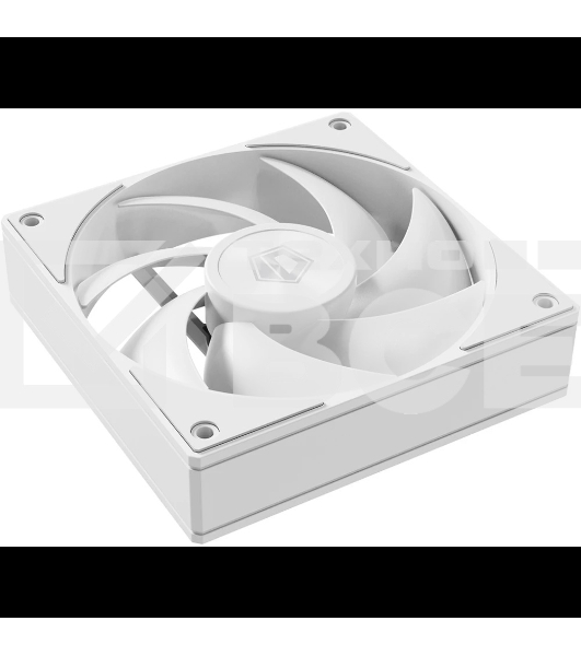 Вентилятор для корпуса ID-COOLING AF-1230-W белый, 120 мм, 2000 об/мин, 31.1 дБ, 4 pin