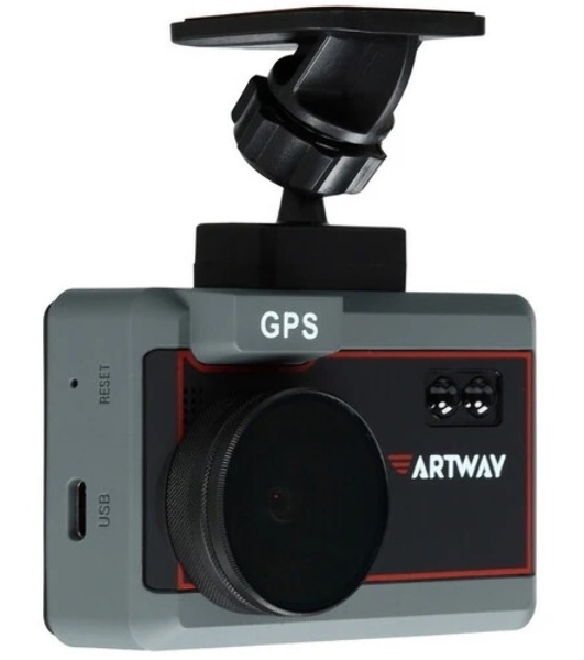 Видеорегистратор с радар-детектором Artway Combo MD-215 GPS серый