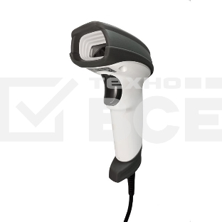 Сканер штрих-кода ручной Mindeo MD6600-HD-HC 2D имидж, проводной, USB, RS-232, белый