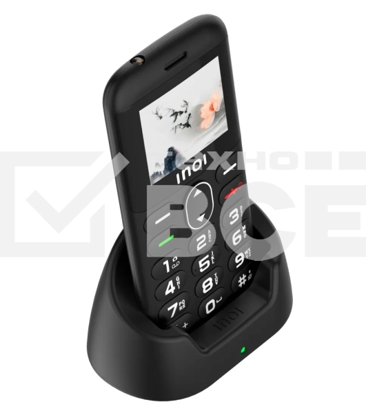 Мобильный телефон INOI 148 Senior 4G черный
