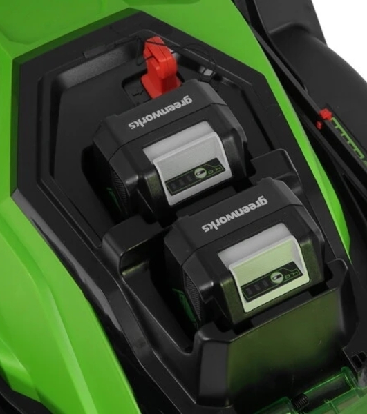 Газонокосилка аккумуляторная GreenWorks G24X2LM41k8, 24 В, 0 Ач