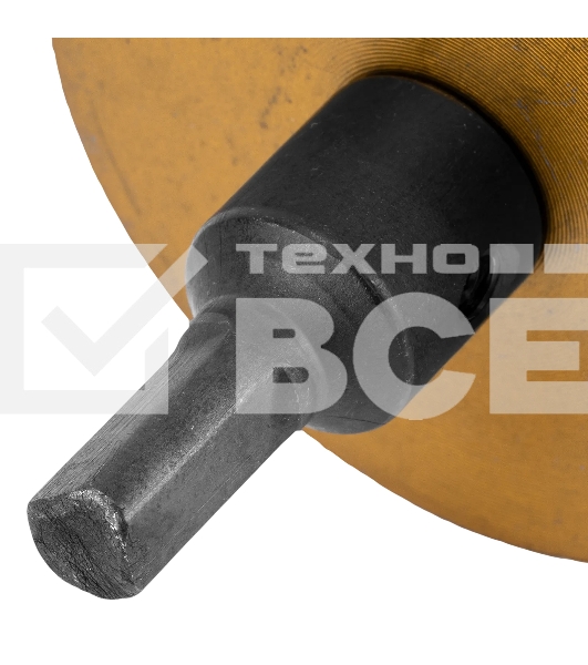 Коронка по металлу Denzel HSS, 65 мм, нитридтитановое покрытие