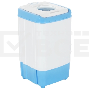 Центрифуга Renova SD-80TS1(P) белый/голубой, 8.5 кг, 1400 об/мин, программ 6, 44 x 78 x 43 см