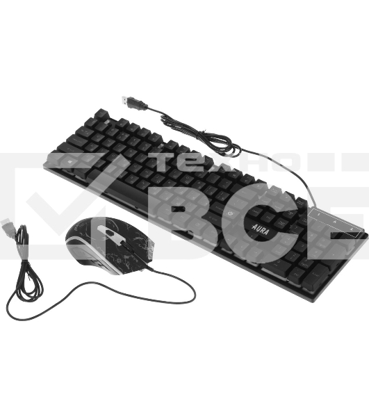 Комплект клавиатура + мышка +PAD Defender AURA MKP-117 RU
