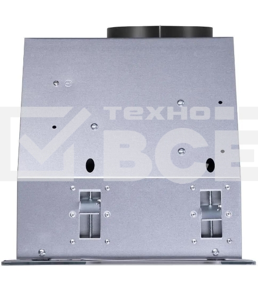 Вытяжка встраиваемая Maunfeld TRAPEZE 601GG белый, 60 см, 1150 куб. м/ч, 54 дБ