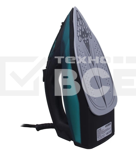 Утюг Hyundai H-SI01124 2600Вт черный/зеленый