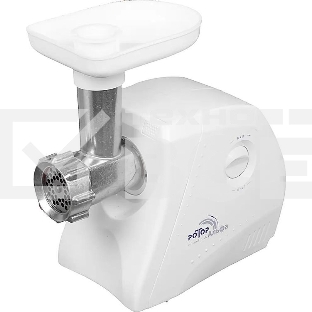 Мясорубка электрическая Ротор ЭМШ 35/250-3 белый, 1500 Вт, 0.6 кг/мин, реверс, защита от перегрузки, насадки - 4