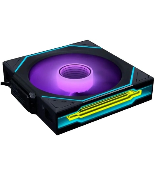 Вентилятор для корпуса Lian-Li Uni Fan SL-INF Wireless 120 ARGB 120х124.5x28 черный 4-pin 29.2дБ (упак.:3шт) (G99.12SLIN1W3B.R0) Ret