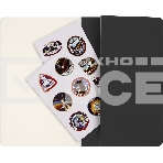 Блокнот Moleskine CAHIER NASA-INSPIRED SKCAHLP7063S2 Large 130х210 мм 120 стр. нелинованный мягкая обложка серебристый/черный Moon (2 шт), фото6