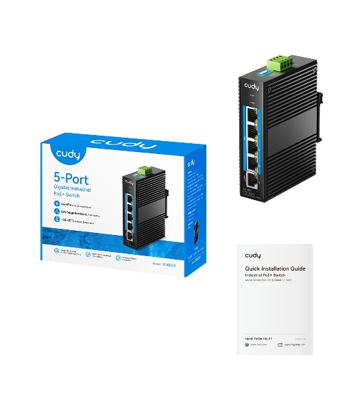 Коммутатор Cudy IG1005P, 5×1 Гбит/с
