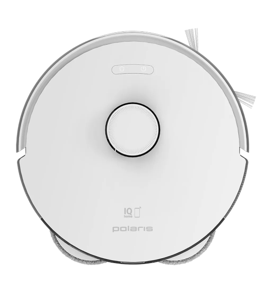 Робот-пылесос Polaris IQ Home PVCR 4750 белый, 5000 мAч Li-ion, уборка сухая/влажная, пылесборник контейнер 0,22 л
