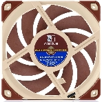 Вентилятор корпусной Noctua NF-A12x25 PWM, 120 мм, 450-2000 об/мин, 22.6 дБ, 4-pin PWM, без подсветки, фото 1