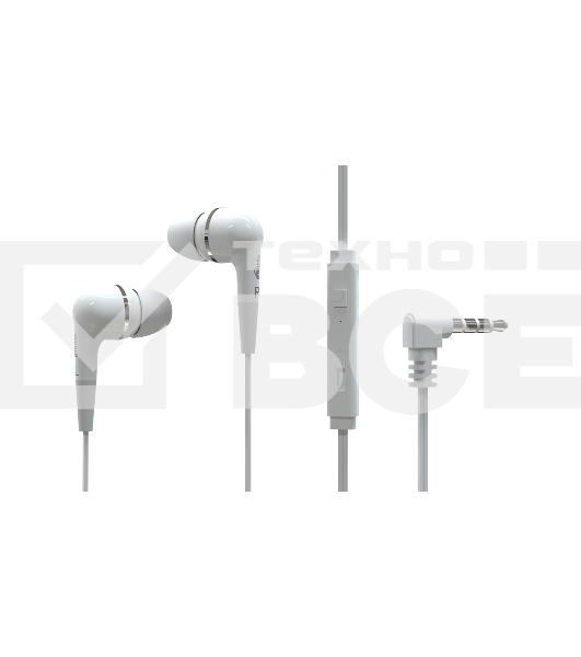 Наушники RITMIX RH-112M белый