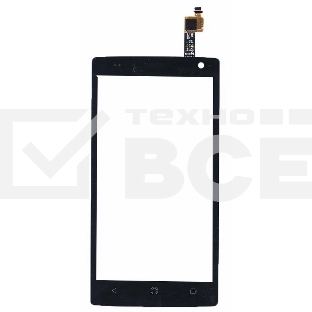 Сенсорное стекло (тачскрин) для Acer Liquid Z5 Z150, черное
