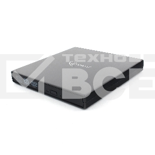 Внешний CD/DVD привод USB 2.0 Gembird DVD-USB-02R, пластик, черный
