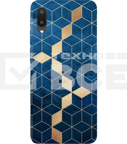 Чехол (клип-кейс) Gresso для Samsung Galaxy A02 Meridian синий (GR17AAAE8920)