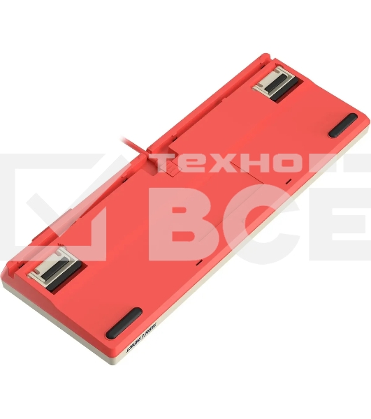 Клавиатура A4Tech Bloody AT87 Proxy Boom проводная USB бежевый/красный