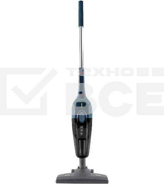 Пылесос вертикальный Centek CT-2565 синий, питание от сети, 200 Вт, уборка сухая, пылесборник 1.2 л