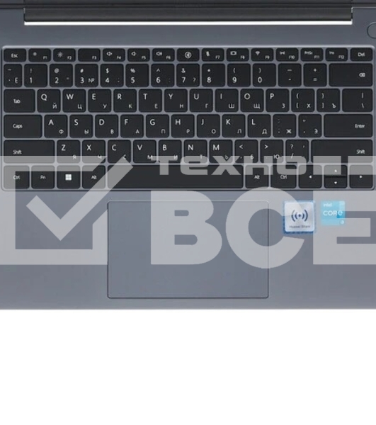 Ноутбук MateBook D14 MDF-X MendelF-W3851D серый i3-1215U/8/512GB NoOS 53014ASS