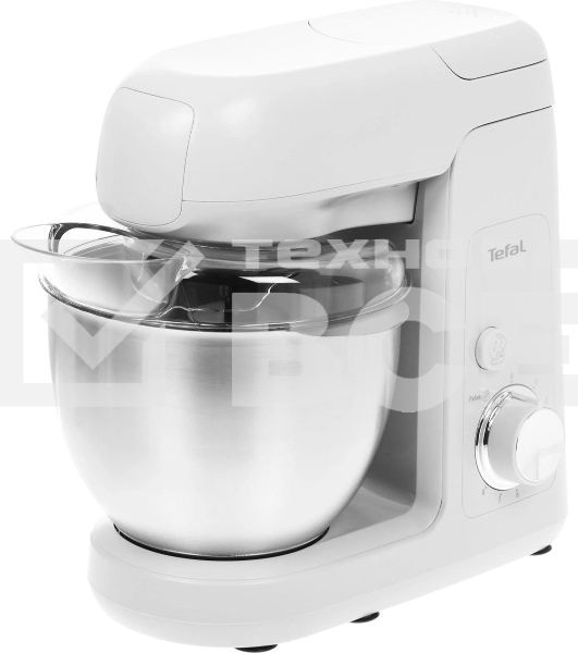 Кухонная машина Tefal Bake Partner QB520B38, серый/серебристый