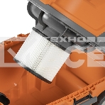 Строительный пылесос Daewoo DAVC 2000S 1500Вт (уборка: сухая/сбор воды/выдув) оранжевый, фото4