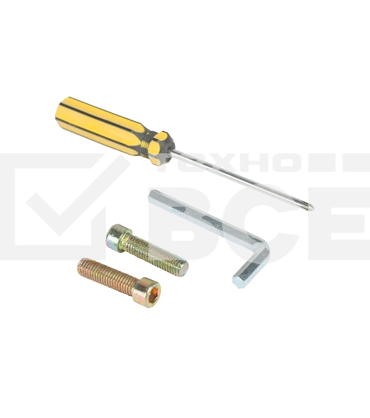 Аппарат для сварки пластиковых труб ПОБЕДА, ПТ-2435, 2 мощных нагревательных элемента, 2435 Вт., 6 насадок, металлический кейс